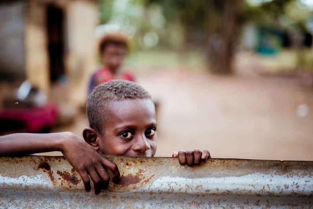 boy in poverty