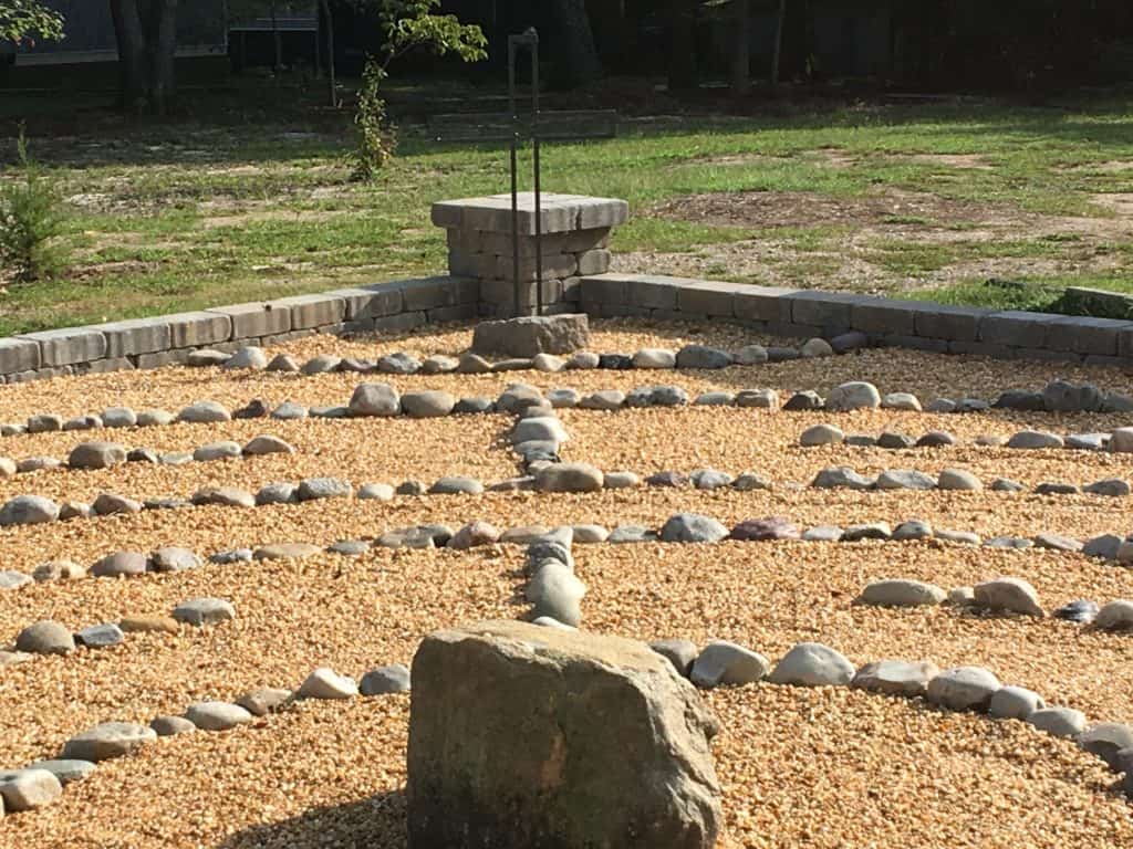 center of prayer labyrinth