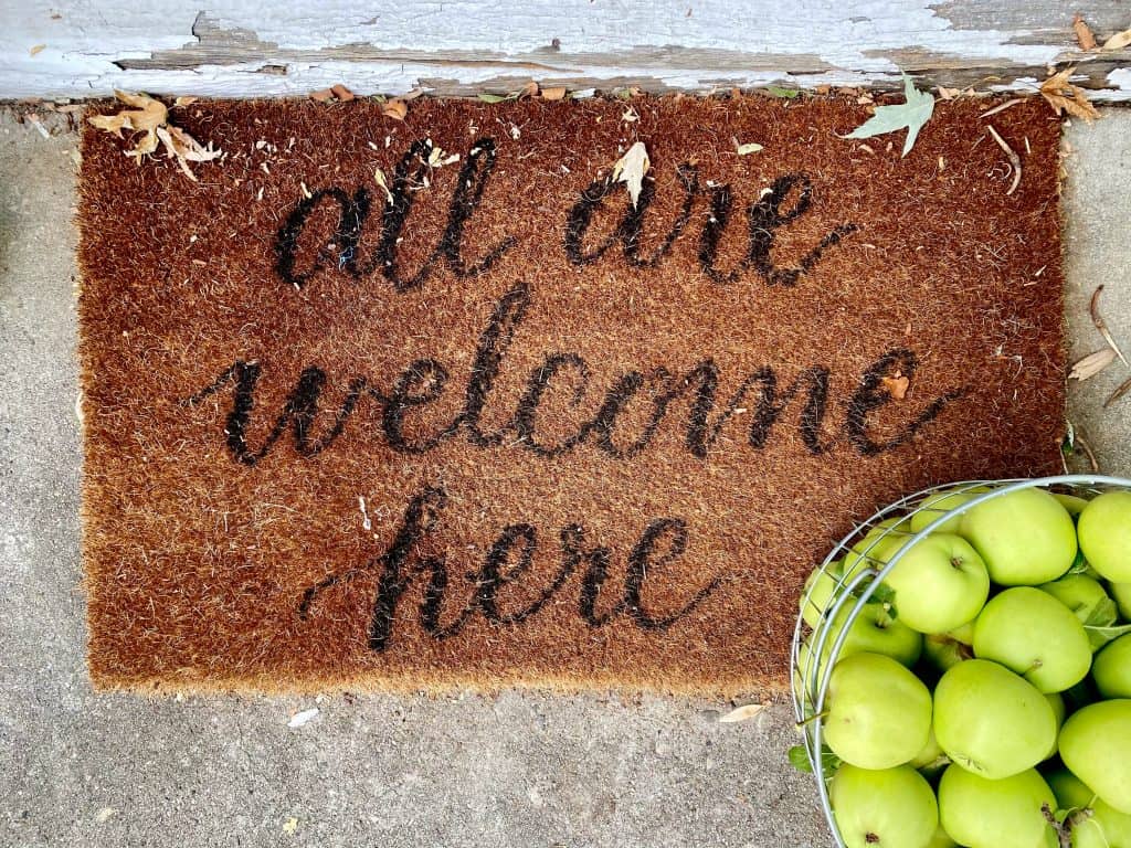 welcome mat